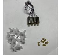 ZCDYGHU For Z908 RC Drone for Wifi FPV Foldable Quadcopte Engines Main Motor Gear Accessories Parts Kit(Yellow)