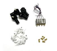 ZCDYGHU For Z908 RC Drone for Wifi FPV Foldable Quadcopte Engines Main Motor Gear Accessories Parts Kit(WHITE)