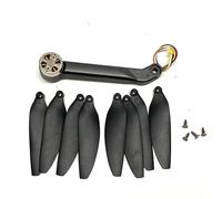 ZCDYGHU For Z908Max Rc Drone Arm Motor Parts Brushless Quadrotor for Z908 Pro Max Engines Propeller(Black rear B arm)