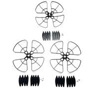 ZCDYGHU For Z908MAX RC Drone Blades for Spare Parts Propeller Protection Guard Z908 for MAX Accessories(3set guard 24blades)