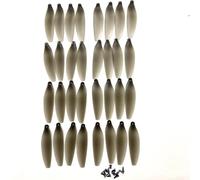 ZCDYGHU For ZLLRC for SG901 for MAX RC Drone Propellers Guard Blades SG901MAX Quadcopter Brushless Motro Arm Part Arms Accessory(32p brown color)