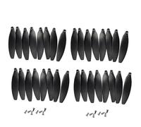 ZCDYGHU For ZLLRC for SG901 for MAX RC Drone Propellers Guard Blades SG901MAX Quadcopter Brushless Motro Arm Part Arms Accessory(32p black)