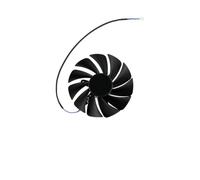 ZCDYGHU GA92S2U 4PIN GPU Cooling Fan For ZOTAC RTX 3070 Ti 3080 3090 for Trinity OC Graphic Video Card Cooler GFY09215M12SPA(Black 1-Fan)