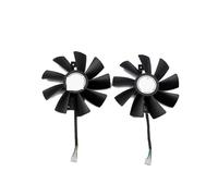 ZCDYGHU GAA8B2U/GAA8S2U 4pin DC 12V 0.45A R9 380X GPU Cooler for Sapphire 380 2G/4G D5 Graphics Card Replacement Fan(2PCS)