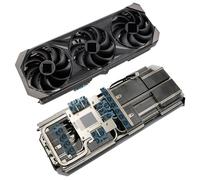 ZCDYGHU Heatsink Cooler Fan Replacement For Powercolor for Red for Devil for AMD for Radeon RX 7800 XT 16GB RX7800XT Cooling