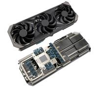 ZCDYGHU Heatsink Cooler Fan Replacement For Powercolor Red for Devil for AMD Radeon RX 7800 XT 16GB RX7800XT Cooling