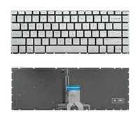 ZCDYGHU Keyboard For HP for Pavilion 14-CC 14-BD 14-CB 14-DA 14-CD 14-M TPN-Q188 Q190 Q207 W125 W131 14S-DR 14-FR 14-DQ 14-FQ(US Silver Backlit)