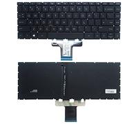 ZCDYGHU Keyboard For HP for Pavilion 14-CC 14-BD 14-CB 14-DA 14-CD 14-M TPN-Q188 Q190 Q207 W125 W131 14S-DR 14-FR 14-DQ 14-FQ(US BLACK Backlit)