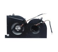ZCDYGHU Laptop Cpu Cooling Fan for MSI GS63VR GS73 GS73VR GS63 MS-17B1 for Stealth Pro CPU BS5005HS-U2F1 GPU BS5005HS-U2L1 COOLER(Black)