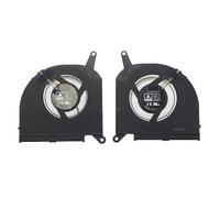 ZCDYGHU Laptop CPU GPU Cooling Fan DFSCM22716392Q DFSCM22D058830 DC12V 1A 4-Pin For GIGABYTE for AORUS 5 SE4 RX5M i7-12700H RTX 3070(GPU FAN)