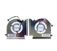 ZCDYGHU Laptop CPU GPU Cooling Fan for MSI GE66 for RaidH 10UG 10UE 11UH 11UG GP66 Leopard 10UH 11UEer 10SGS 10SFS 10SF(CPU AND GPU FAN)