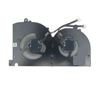 ZCDYGHU Laptop CPU GPU Cooling Fans For MSI GS76 WS76 for Creator 17 for Stealth 11UE 11UG 11UH Cooler Fan MS-17M1 17M1-CPU BS5005HS-U4Q(GPU Big)