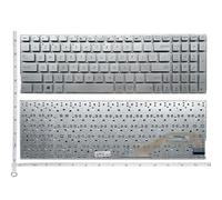 ZCDYGHU Laptop Keyboard For ASUS A540 A540LA A540U A540LJ A540SA A540SC K540L VM520U X540L X540LJ X540CA X540SA X540LA X540SC(US Silver NO backlit)