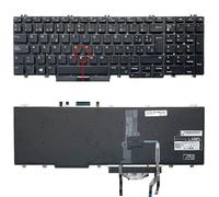 ZCDYGHU Laptop keyboard For DELL PRECISION 7530 7540 5540 P74F 15-7530 M7530 E7530 7730 7740(SP Backlight)