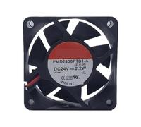 ZCDYGHU PMD2406PTB1-A 24V 2.2W 6025 6cm two-wire inverter cooling fan 60 * 60 * 25mm