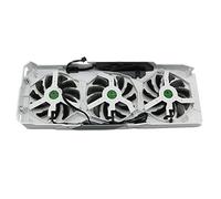 ZCDYGHU RTX2060 S Graphics Card Replacement Heatsink with Fan For GIGABYTE for RTX 2060 SUPER GAMING OC 3X WHITE GPU Cooler Sink(Plastic case fan)