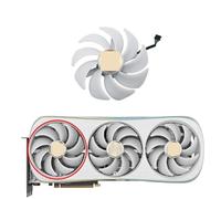 ZCDYGHU RTX4090 RTX4080 For ZOTAC for GeForce RTX 4080 4090 EXTREME AIRO White Replacement Graphics Card Fan(A-Fan)