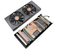 ZCDYGHU RX5500XT Graphics card radiator，For XFX for Radeon RX 5500 XT 8GB Thicc II radiator