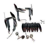 ZCDYGHU S1S for RC Drone Blades Spare Parts LS-S1S Brushless Foldable Quadcopter for Propeller Blade Arms Motor(WHITE)