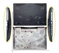 ZCDYGHU Shell For MSI GE75 GP75 GL75 MS-17E1/17E2/17E3/17E4/17E5/17E7/17E9 LCD Top Case/Bezel Cover/Palmrest UpperCase/Bottom Base(GE75 GP75 (D shell))