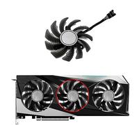 ZCDYGHU T128010SU RTX3060 Cooler Fan Replacement For Gigabyte for GeForce RTX 3060 Ti RX 6600 6700 XT Graphics Video Card Cooling(B Fan)