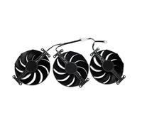ZCDYGHU T129215BU RX7700XT 7800XT Fan For PowerColor for Radeon RX 7700 7800 XT 12GB Red Devil OC Graphics Card Replacement(AB-Fan)