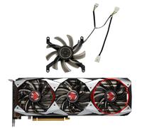 ZCDYGHU T129215SU 0.50A GTX1080Ti Cooler Fan Replace For PNY for Manli for GeForce GTX 1080 Ti 11GB XLR8 for Gaming OC Graphics Card(C-Fan)