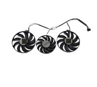 ZCDYGHU T129215SU T128010SU 7Pin 5600XT RX5700XT For ASUS for Radeon RX 5600 5700 XT TUF X3 EVO OC Graphics Card Cooling Fan(3Pcs)