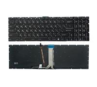 ZCDYGHU US/RU backlight Laptop Keyboard For MSI GE75 GP73 17E7 17F2 17F4 7RFX GP65 GF75 GS75 GP75 MS-16H8 16k2 16U7 16K4 16P1 16K2 16JF(RU RGB backlit)
