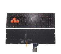 ZCDYGHU US RU Backlit Keyboard For ASUS for ROG GL502 GL502VT GL502VM GL502VS GL502VMK GL502VSK GL502VY Russian English Turkish Keyboards(Russian Light)