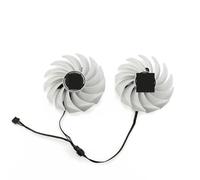 ZCDYGHU White 85mm 75mm 4pin Cooling Fan For Colorful for RTX 3060 3070 3080 3060Ti iGame Ultra OC RTX3060 RTX3070 RTX3080(85MM 2PCS)