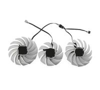 ZCDYGHU White 85mm 75mm 4pin Cooling Fan For Colorful for RTX 3060 3070 3080 3060Ti iGame Ultra OC RTX3060 RTX3070 RTX3080(3PCS)
