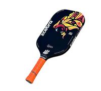 Zcebra Pickleball Paddle The Queen Pure Carbon Fiber T700 16mm Thermoformed Protective Case USA Pickleball Approved (Orange)