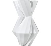 ZCEDZYSW Flower Vase Ceramic Vase Modern Geometric Art Handmade Porcelain Flower Vase 17.5 Inch Large Stoneware Decorative Vases Living Room Dining Table Home Decor Vase for Decor(Blanc)