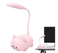 Zceplem Cat Book Light - LED Desk Lamp for Kids | Rechargeable Table Lamp Bedside Lamp, Eye Caring Reading Lights Kids Bedrooms, Living Room