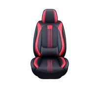 ZCera Auto Seat Covers For Fiat For Panda 3D Lumbar Support Full Coverage Car Seat Cover Interior Accessories(E Red 5 Seat)