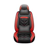 ZCera Auto Seat Covers For Fiat For Panda Universal Style Full Coverage Car Seat Cover Interior Accessories(I Black Red 5 Seat)