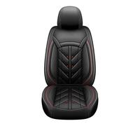 ZCera Auto Seat Covers For Fiat For Panda Universal Style Full Coverage Car Seat Cover Pu Leather Interior Accessories(A Black 1 Seat)