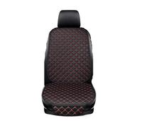 ZCera Auto Seat Covers For Shuttle For Crosstour For URV For Inspire For XRV For HRV For Pilot Pu Leather Car Seat Cover Cushion Interior Accessories(Black Red 1 Seat)