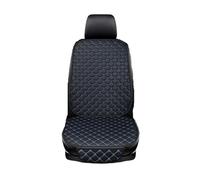 ZCera Auto Seat Covers For Shuttle For Crosstour For URV For Inspire For XRV For HRV For Pilot Pu Leather Car Seat Cover Cushion Interior Accessories(Black Blue 1 Seat)