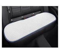 ZCera Auto Seat Covers Universal Car Seat Cover Four Season Auto Ice Silk Breathable Seat Covers For Car Cool Seats Cover Protection Interior Accessories(White rear seat)