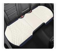 ZCera Auto Seat Covers Universal Car Seat Cover Four Season Breathable Saddle Pad Seat Covers For Car Cool Seats Cover Protection Interior Accessories(White rear seat)