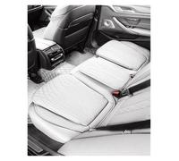 ZCera Auto Seat Covers Universal Car Seat Cover Leather Saddle Seat Covers For Car Seats Cover Protection Cars Seat Cushions Interior Accessories(White rear seat)