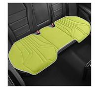 ZCera Auto Seat Covers Universal Four Season Leather Saddle Pad Seat Covers For Car Cool Seats Cover Protection Interior Accessories(Green rear seat)