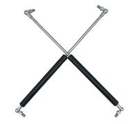 ZCera Boot Struts Shocks 2X Universal 300-600mm 200N Car Struts Front Bonnet Hood Rear Trunk Tailgate Boot Shock Lift Strut Support Bar Gas Spring Rear Tailgate Dampers(350mm)