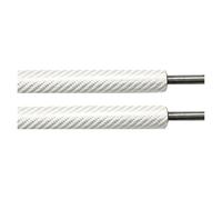 ZCera Boot Struts Shocks For Nissan For X-Trail T31 5-door SUV 2007-2013 580 Mm Trunk Boot Gas Struts Springs Dampers Shocks Absorbers Rear Tailgate Dampers(Silver carbon fiber)