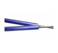 ZCera Boot Struts Shocks For VW For Golf MK5 1K1 2003-2010 Hatchback Trunk Boot Lift Support Gas Struts Spring Shock Prop Rods Rear Tailgate Dampers(Blue carbon fiber)