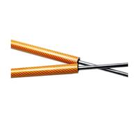 ZCera Boot Struts Shocks For VW For Golf MK5 1K1 2003-2010 Hatchback Trunk Boot Lift Support Gas Struts Spring Shock Prop Rods Rear Tailgate Dampers(Orange carbon fiber)