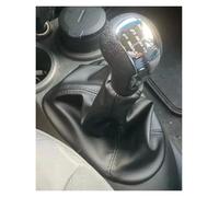 ZCera Car Gear Shift Knob for Chevrolet for Matiz for Spark M300 2011-2016 Boot Cover Car 5 Speed Manual Gear Shift Knob Gear Shifter Knobs(Chrome Knob Suit)