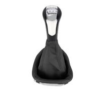 ZCera Car Gear Shift Knob for Chevrolet for Spark (M300) 2011 2012 2013 2014 2015 5 Speed Car Manual Gear Shift Knob with Boot Shifter Lever Gear Shifter Knobs(Chrome)